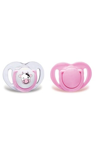 Mamajoo Orthodontic Pacifier, Pink Cow, 12 Months, Pacifier Storage & Sterilization Box, Double Set