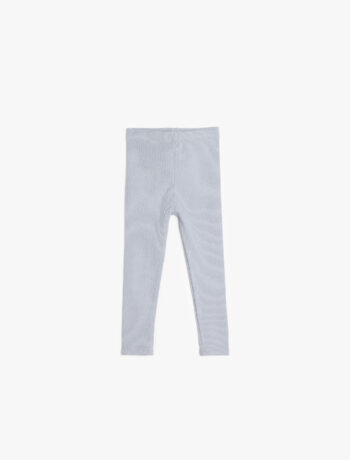 Girl's Cotton Stretchy Waist Basic Long Leggings