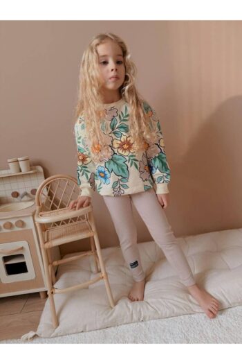 YİGİT BUTİK Flower Printed Leggings Set for Girls