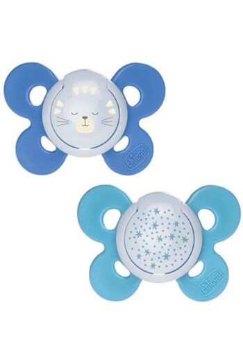 Chicco Physio Comfort Silicone Pacifier Boys 12 Months 2 Pack
