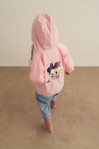 Printed Hooded Rain Jacket
