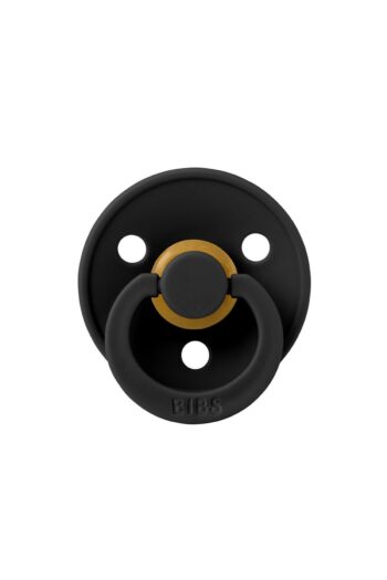 Bibs Colour Rubber Pacifier - Black 0-6 Months