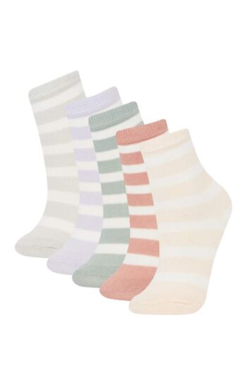 Girl's 5-Pack Cotton Long Socks