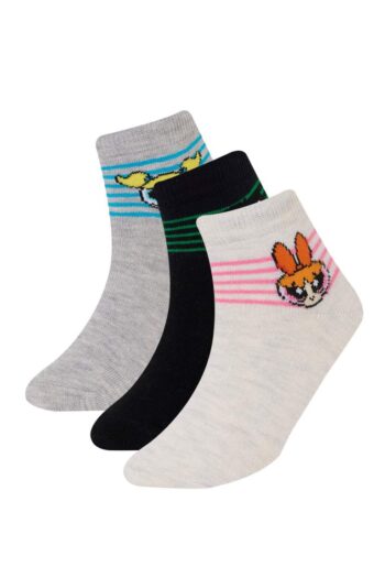 Girl's PowerPuff Girls 3-Pack Cotton Ankle Socks
