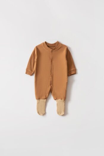 Basic Pajama Onesie for Baby Boys with Socks