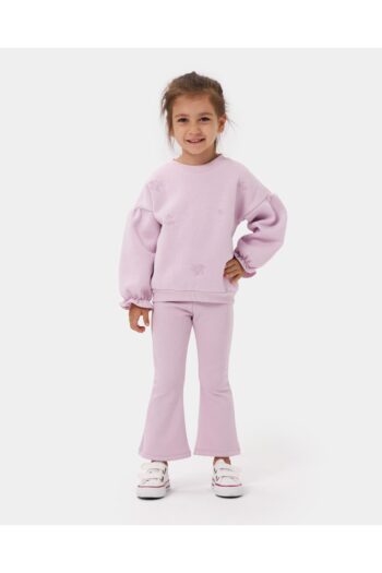 Floral Embroidered Spanish Pant Leg Two-Piece Set for Girls