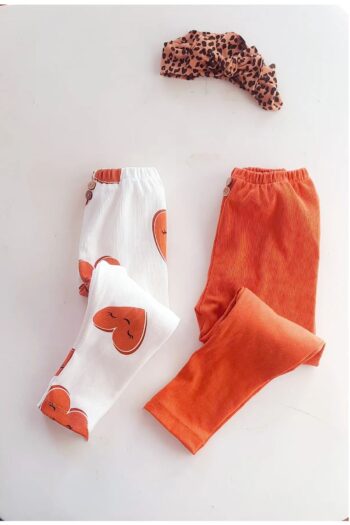 LP LittlePoffy Comfortable Stretchy Cotton Kids Leggings (Set of 2)