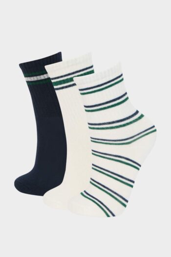 Boys' 3-Pack Cotton Long Socks