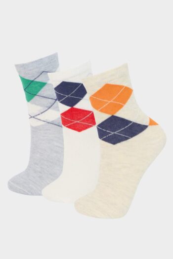 Boys' 3-Pack Cotton Long Socks