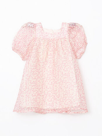 LCW Kids                                                                                        Beje Square Collar Lace Girl's Dress