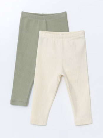 LCW Baby White Waistband Basic Boys' Leggings