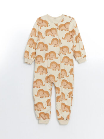 LCW Baby Beige 1.6 Tog Printed Boys' Baby Sleeping Bag