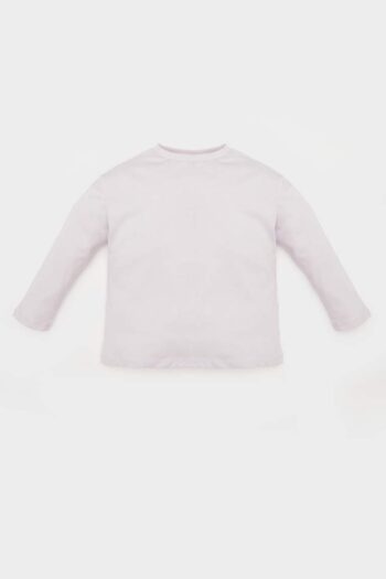 Girl's Bicycle Neck Long Sleeve T-Shirt