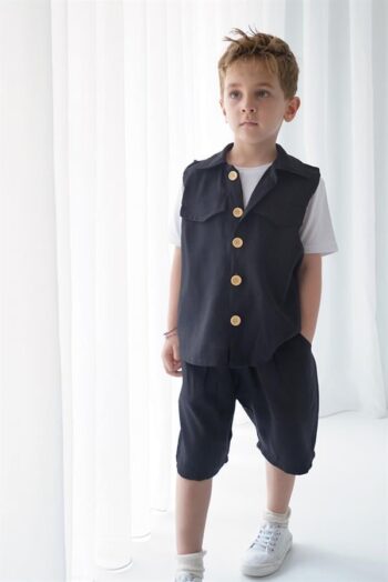 Black Tensel Sports Vest + Black Tensel Soho Shorts