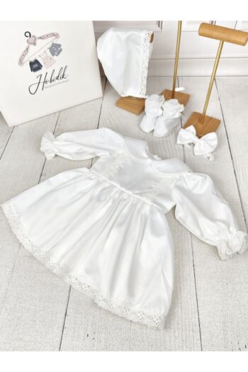Hobidik Girl Baby Child White Lace Baby Collar Mevlüt Dress Set