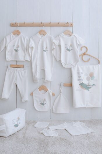 Tuğba Kuğu Organic 11-Piece Hospital Set - Little Baby - Blue Dreams