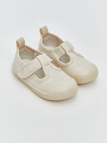 حذاء LCW STEPS Bej Velcro للخطوة الأولى للفتيات الصغيرات