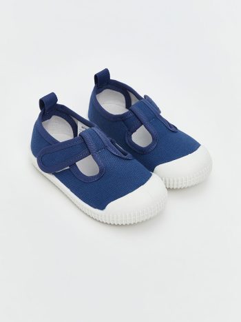 حذاء الخطوات الأولى للأولاد من LCW STEPS Indigo Velcro