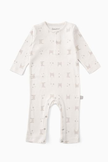 Boumini Baby Long-Sleeve Snap Bodysuit I Am Batman