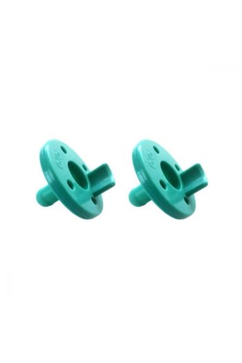 OiOi Emzix 0 Ay+ Pack of 2 Green Pacifiers