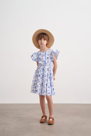 Back Detail Floral Dress