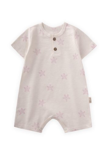 Patterned Jumpsuit 0-4 Years Lilac Starfish