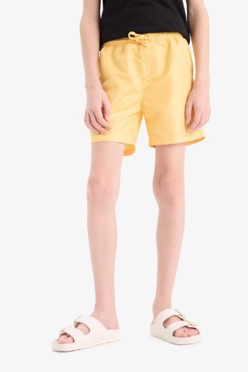 Boys' Basic Solid Swim Shorts