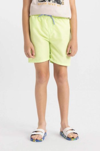Boys' Basic Plain Swim Shorts