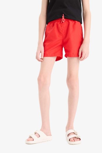 Boys' Basic Solid Swim Shorts