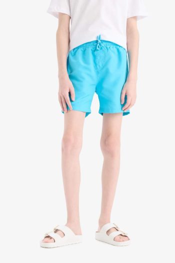 Boys' Basic Plain Swim Shorts