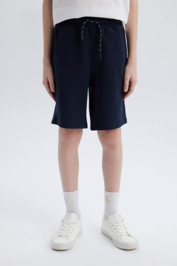 Boys' Elastic Waist Pique Shorts