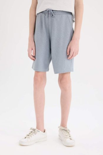 Boys' Elastic Waist Pocketed Pike Shorts