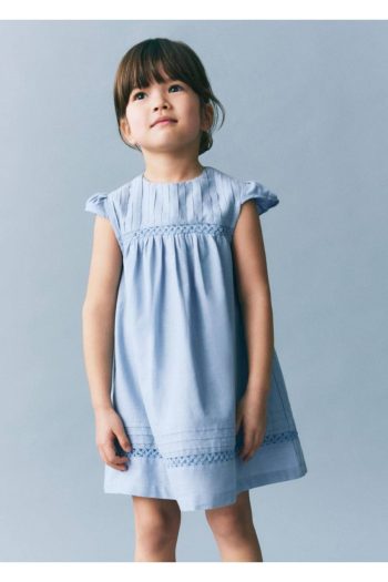 MANGO Baby Dress with Detailed Embroidery