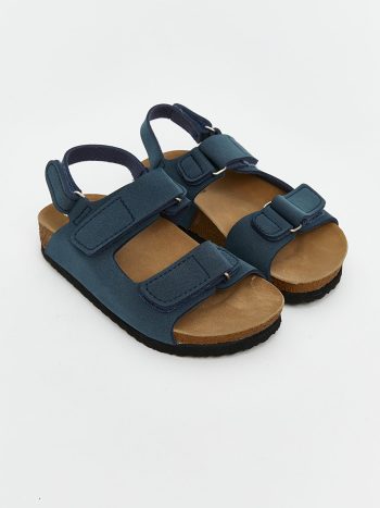 LCW STEPS  Navy Suede-Look Sandals for Boys