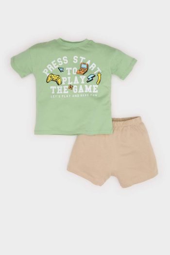 Boy's Baby 2-Piece Set Printed Short-Sleeve T-Shirt and Shorts