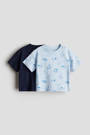 H&M 2-Pack Cotton T-Shirt
