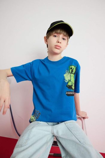 Boys' Minecraft Short Sleeve T-Shirt
