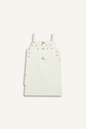 Girls' Patterned 2-Pack Tank Tops