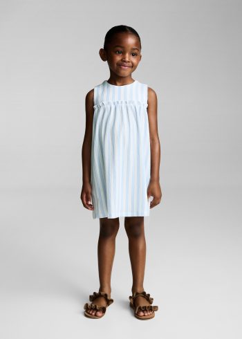 Detailed Belted Dress