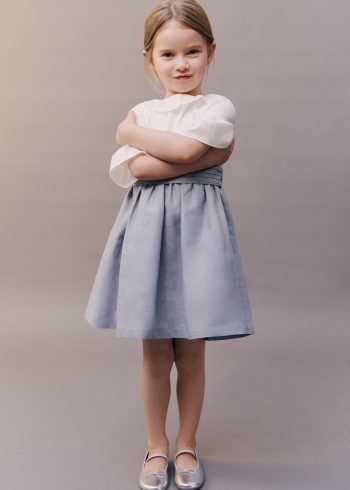 Contrast Hem Dress