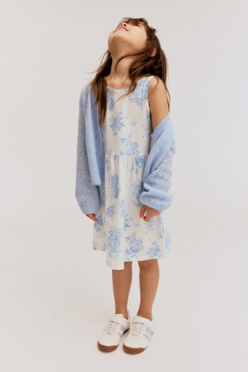Patterned Cotton Dress