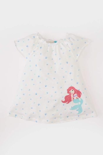 Girl's Disney Princess Short Sleeve Cotton Pajama Set