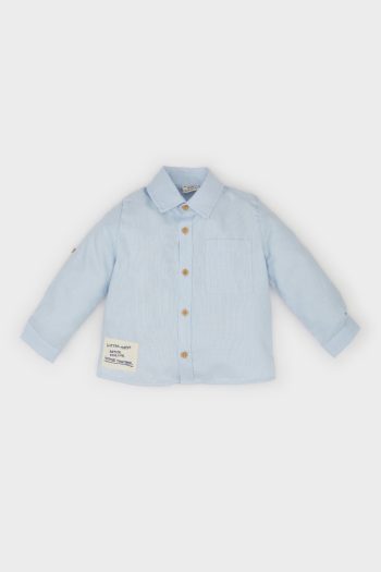 Boys' Jacquard Long Sleeve Shirt