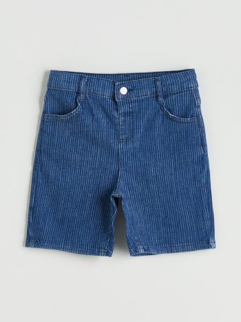 LCW Kids Indigo Basic Boys' Denim Shorts