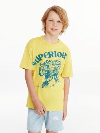LCW Kids  Scoop Neck Boys' T-Shirt