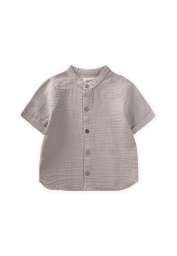 Muslin Shirt 2-10 Years Gray