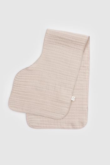 Organic Cotton Four-Layer Muslin Baby Shoulder Wrap Beige