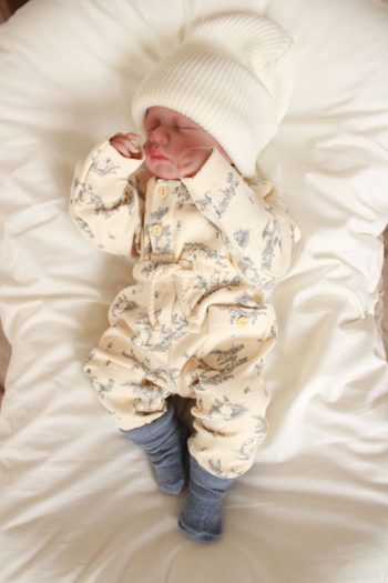 OhlalaKoala Rabbit Unisex Pocket Shoulder Buttoned Top and Bottom Set
