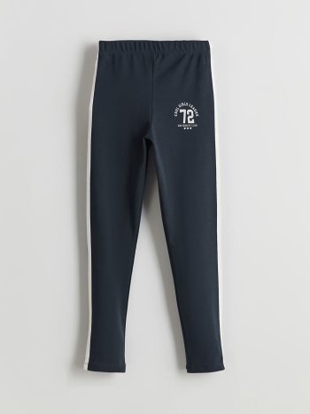 LCW Kids Antrasite Elastic Waist Girls' Leggings