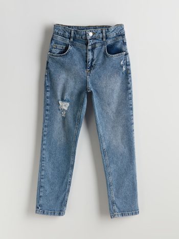 LCW Kids Adjustable Waistband Girls' Denim Jeans
